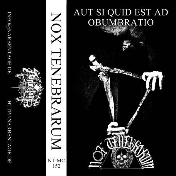 Nox Tenebrarum : Aut Si Quid Est Ad Obumbratio (Cass, MiniAlbum, Ltd)